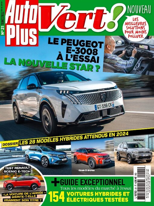 Title details for Auto Plus Vert by Editions Mondadori Axel Springer (EMAS) - Available